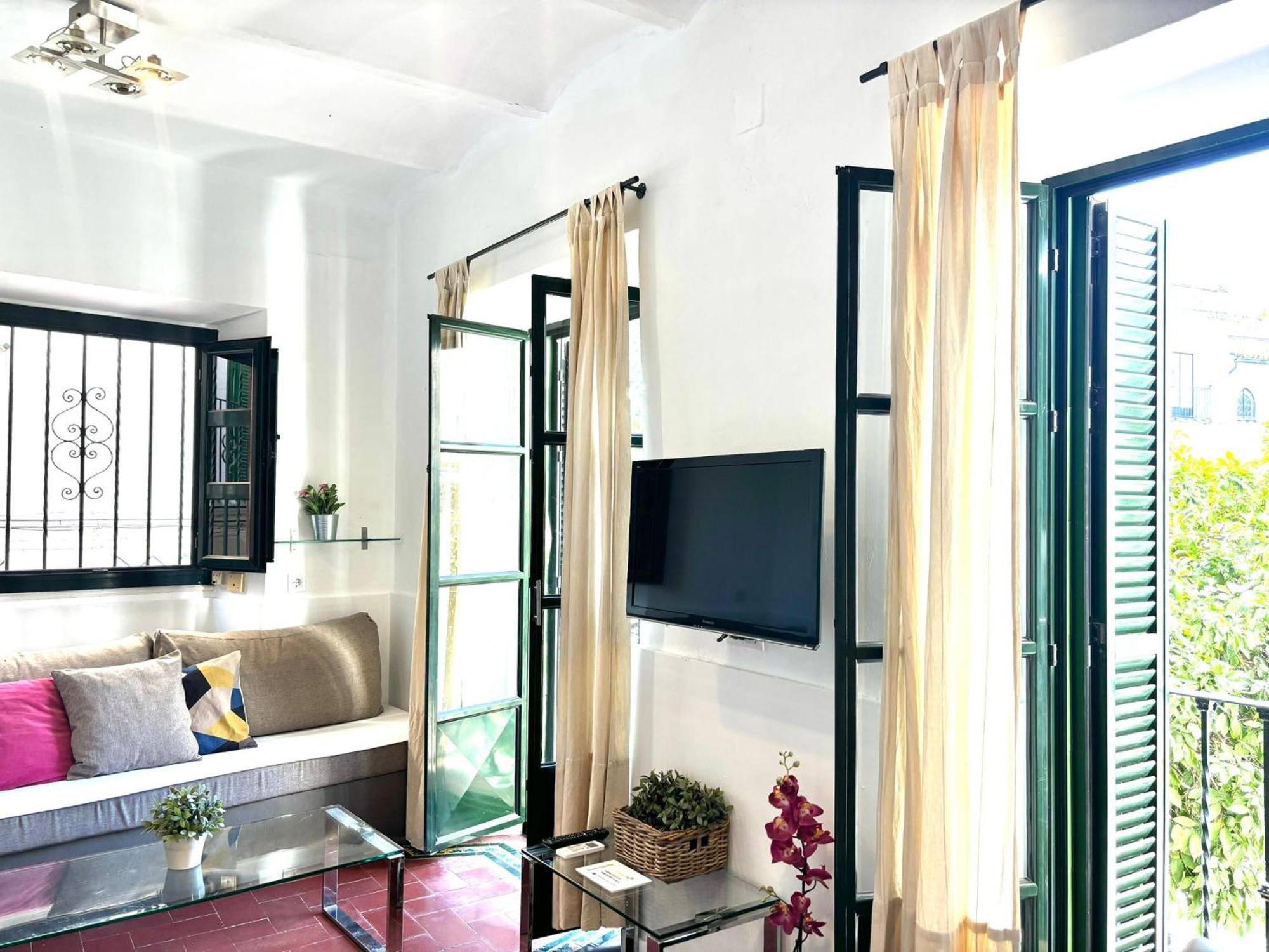 Plaza De Santa Cruz Apartment Sevilla Bagian luar foto